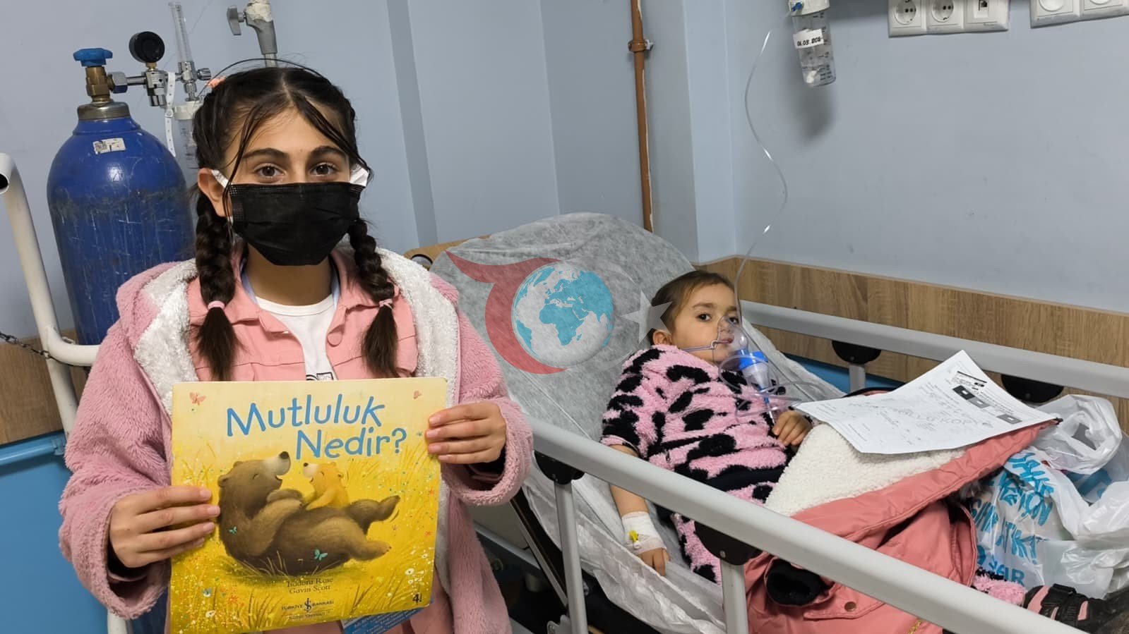 Şifa veren sayfalar: Kütüphaneden hastaneye sevgi köprüsü