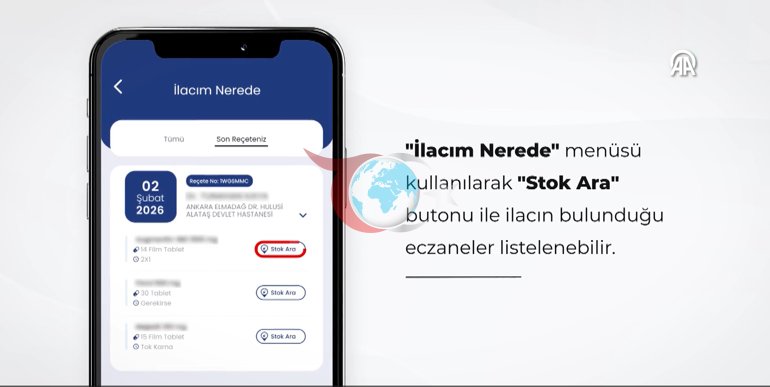 e-Nabızda yeni özellik: Eczane eczane gezmeye son