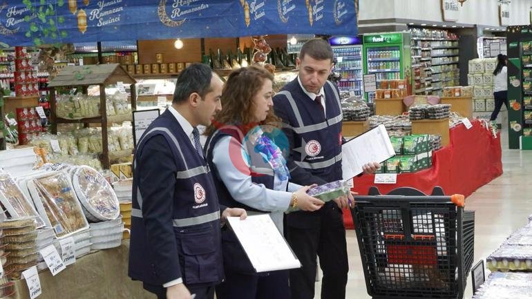Ticaret Bakanlığından Ramazan Bayramı öncesi market denetimi