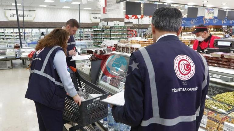 Ticaret Bakanlığından Ramazan Bayramı öncesi market denetimi