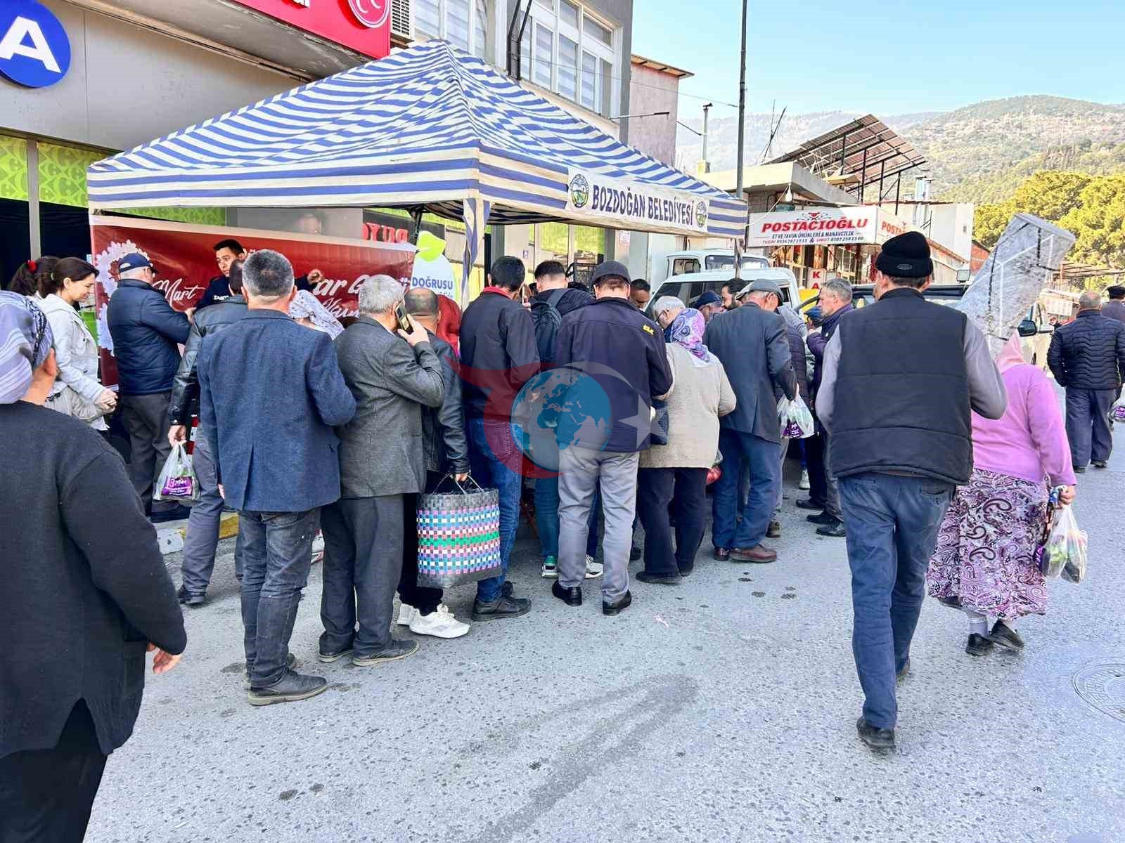 Bozdoğan Belediye Başkanı Özel kadınları unutmadı