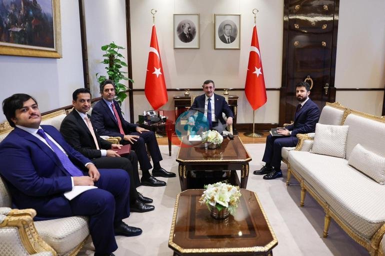 Cevdet Yılmaz, 4 ülkenin büyükelçileriyle bir araya geldi