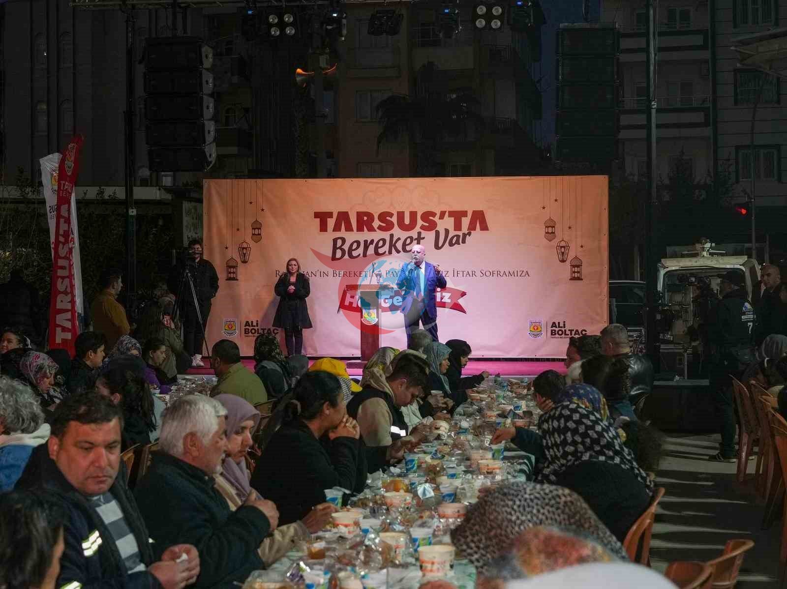 Tarsus&rsquo;ta iftar sofrasında kardeşlik buluşması