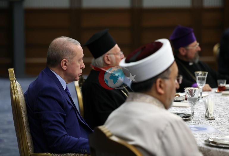 Cumhurbaşkanı Erdoğan, dini azınlık temsilcileriyle iftarda bir araya geldi
