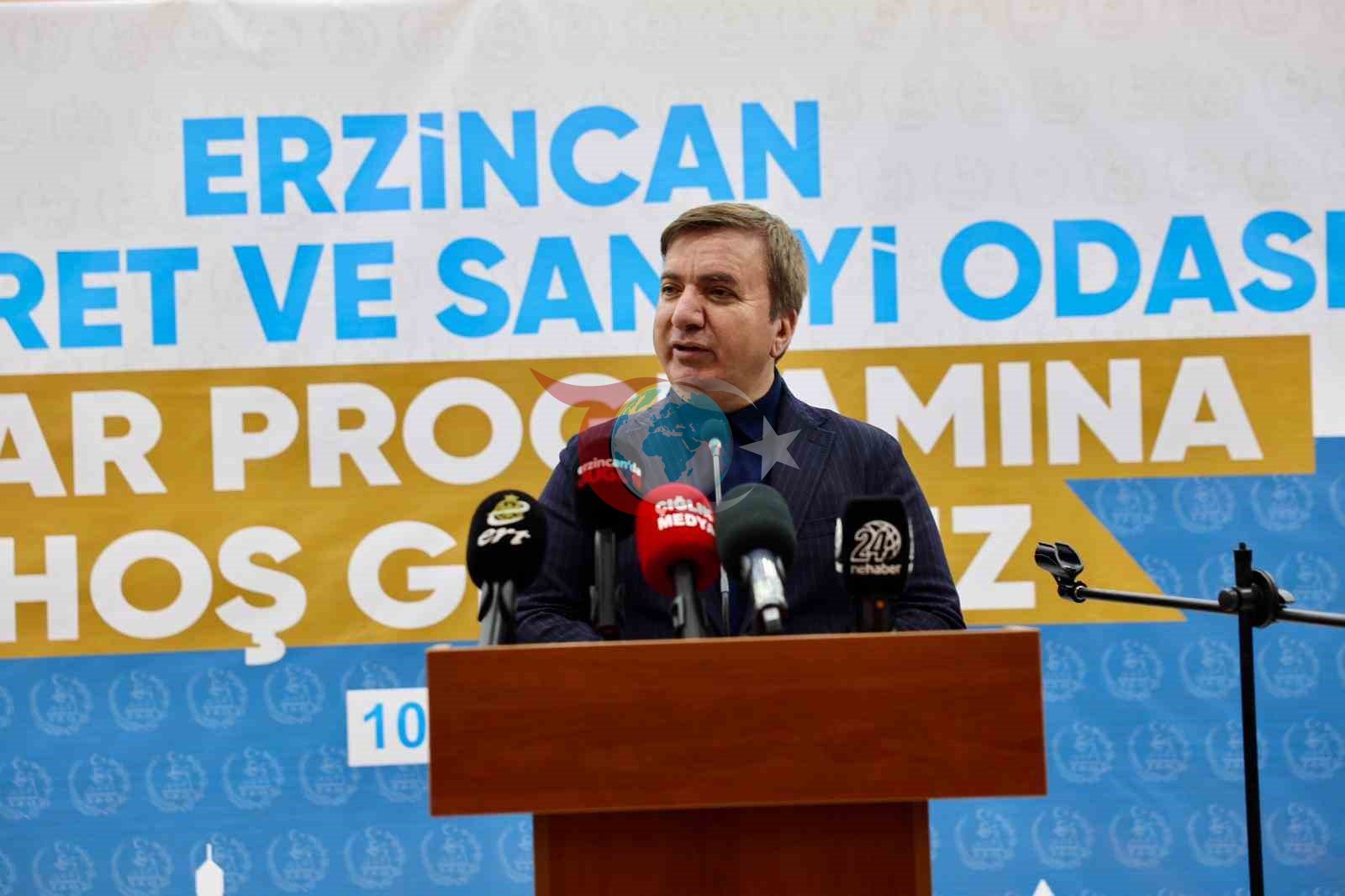 Erzincan TSO&rsquo;nun iftar programı yoğun katılımla gerçekleştirildi