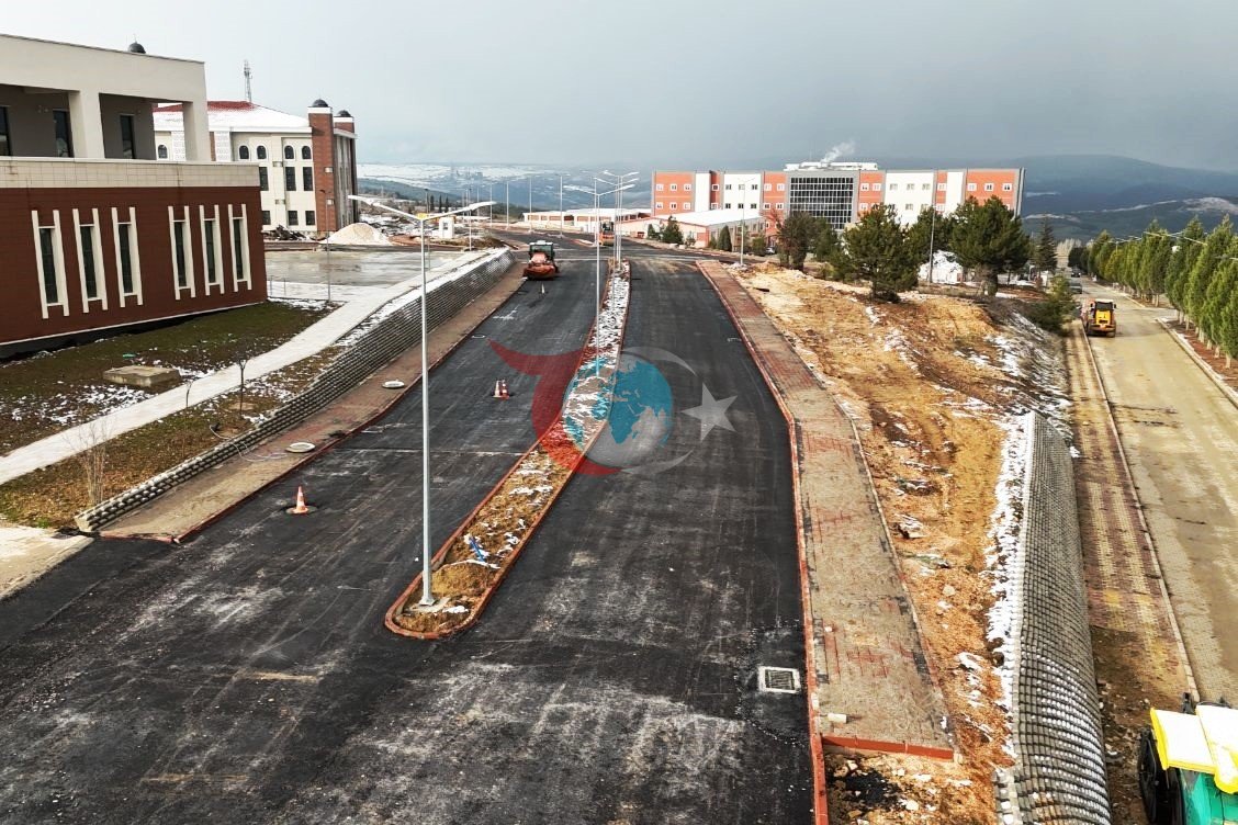 BŞEÜ Merkez Kampüsü&rsquo;nde ulaşım altyapısı güçlendi