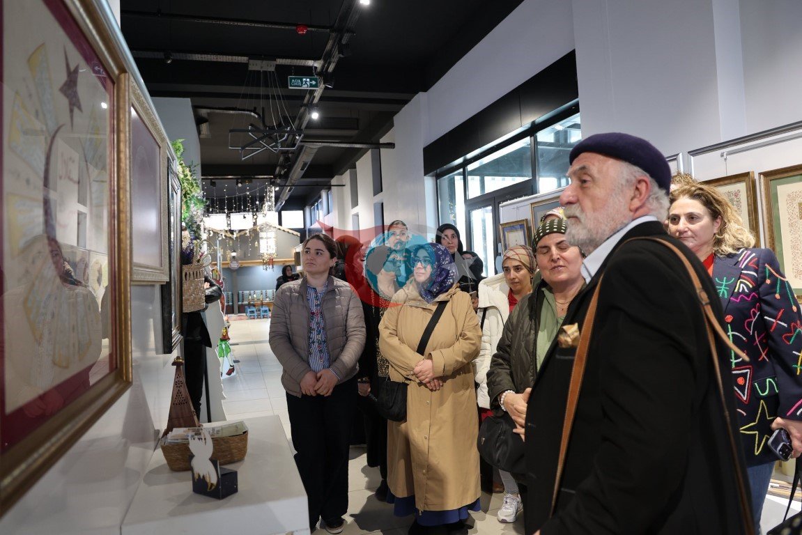 Kartepe’de ebru sanatı konuşuldu