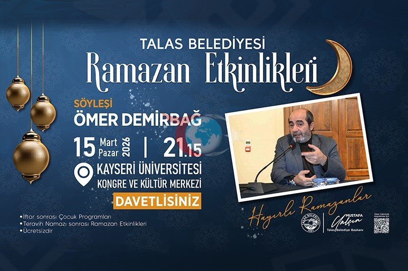 Talas&rsquo;ın Ramazan etkinliklerinde son hafta heyecanı