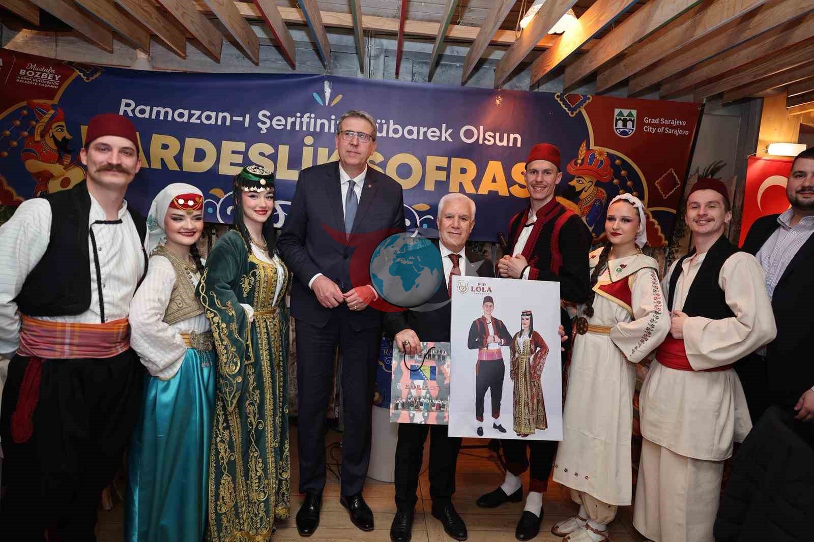 Kardeş şehir Saraybosna&rsquo;da Ramazan buluşması