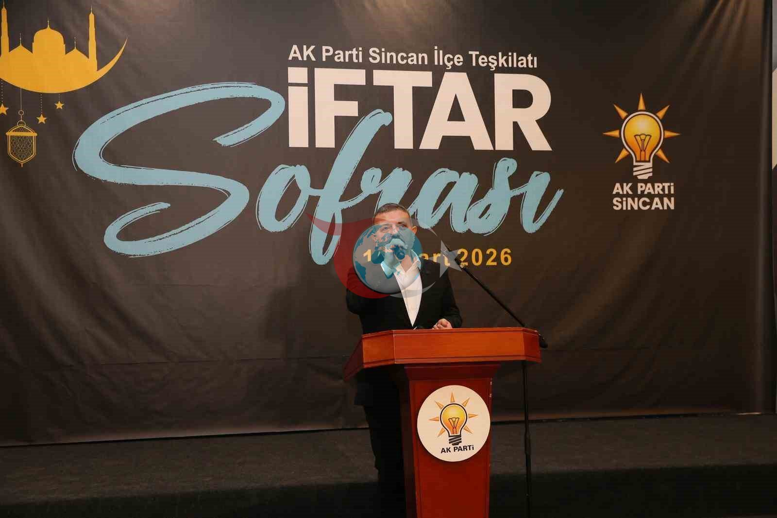 AK Parti Sincan Teลkilatฤฑ รผyeleri iftarda buluลtu
