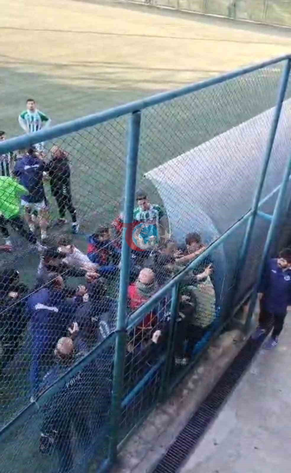 Trabzon’da BAL’a yükselme maçında olay çıktı