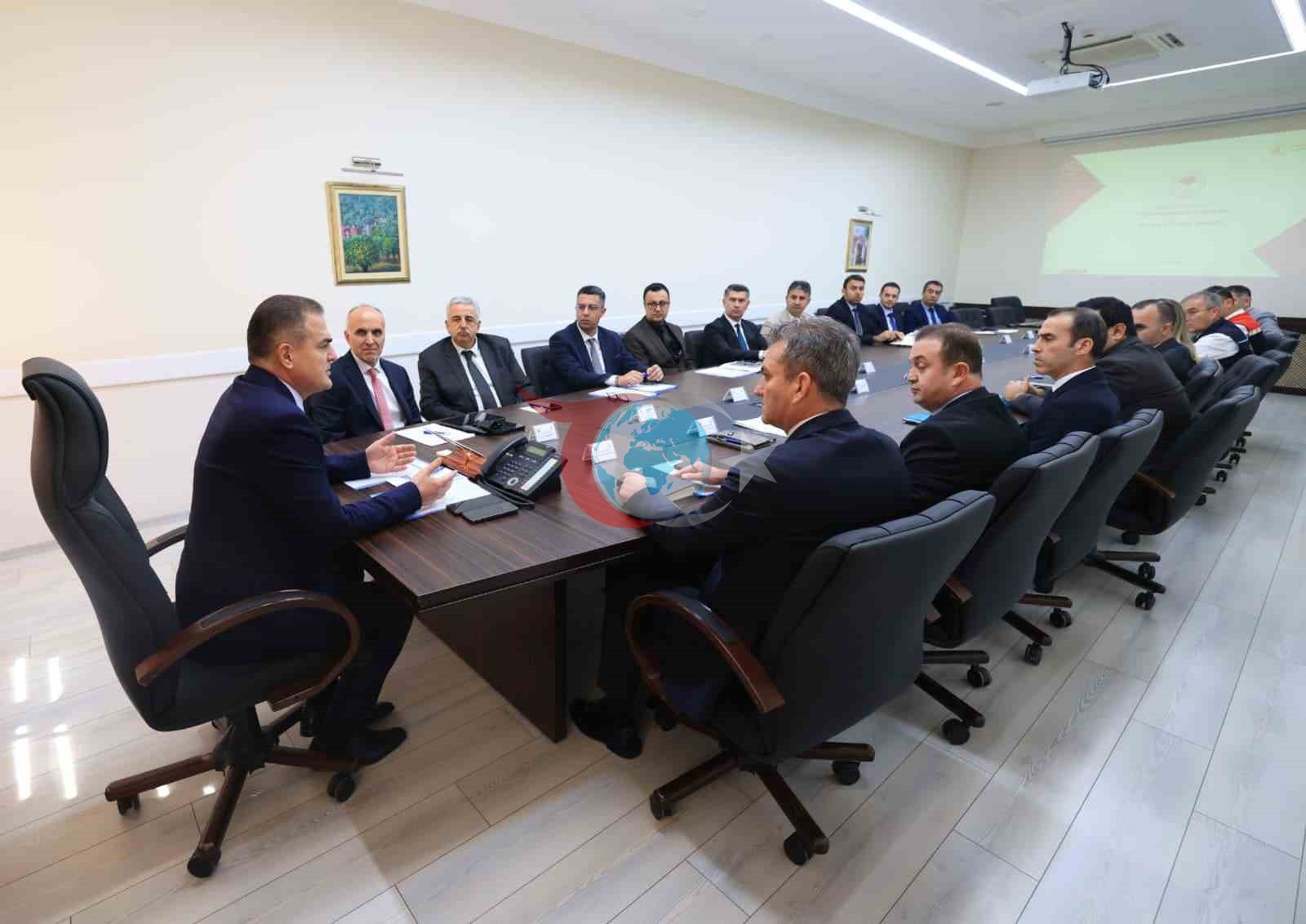 Vali Akbıyık başkanlığında &lsquo;Tarımda doğal afet kaynaklı&lsquo; zararlar değerlendirildi