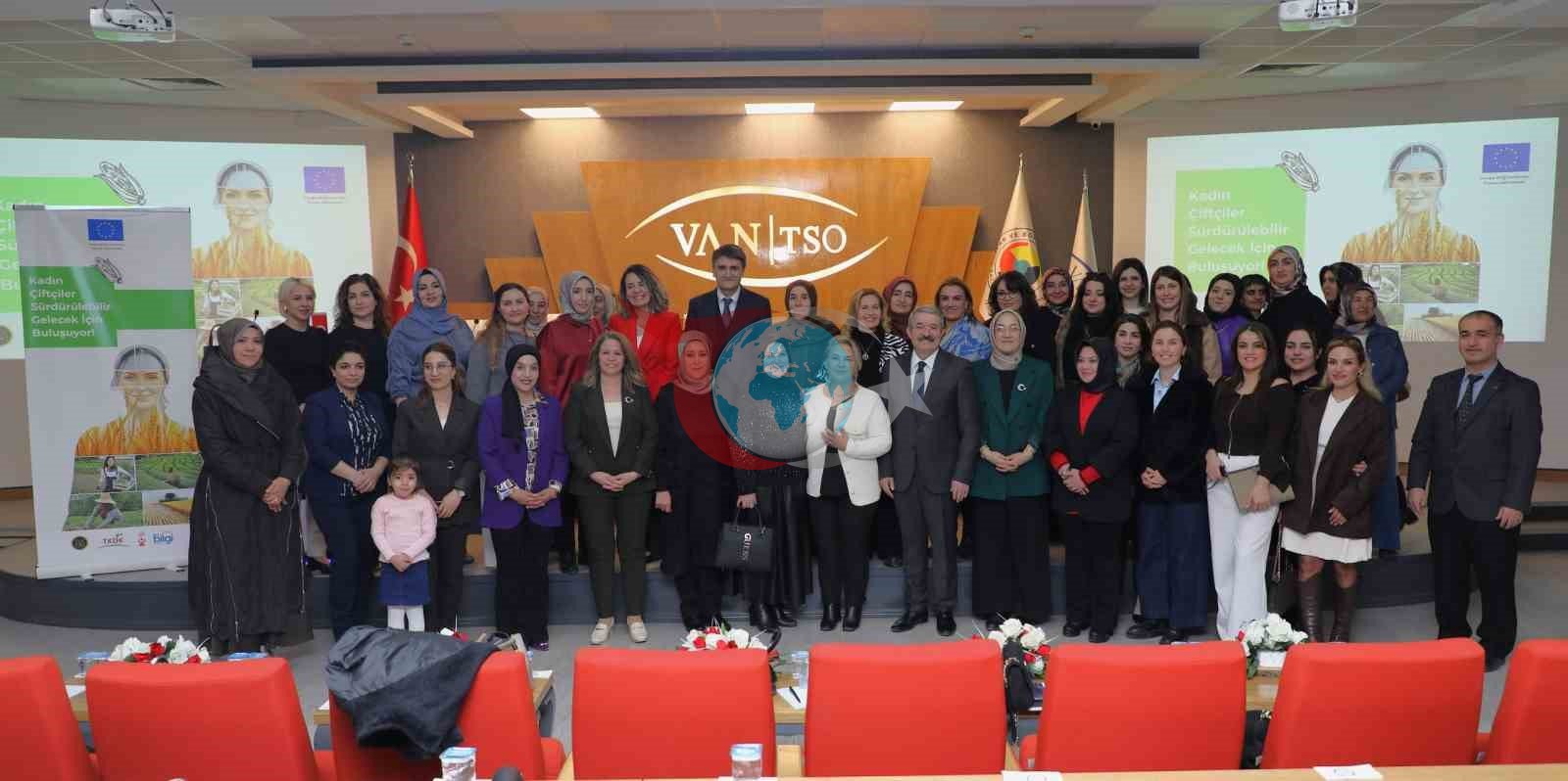 Van’da Kadın Çiftçilerin Sürdürülebilir Gelecek İçin Buluşması Gerçekleşti