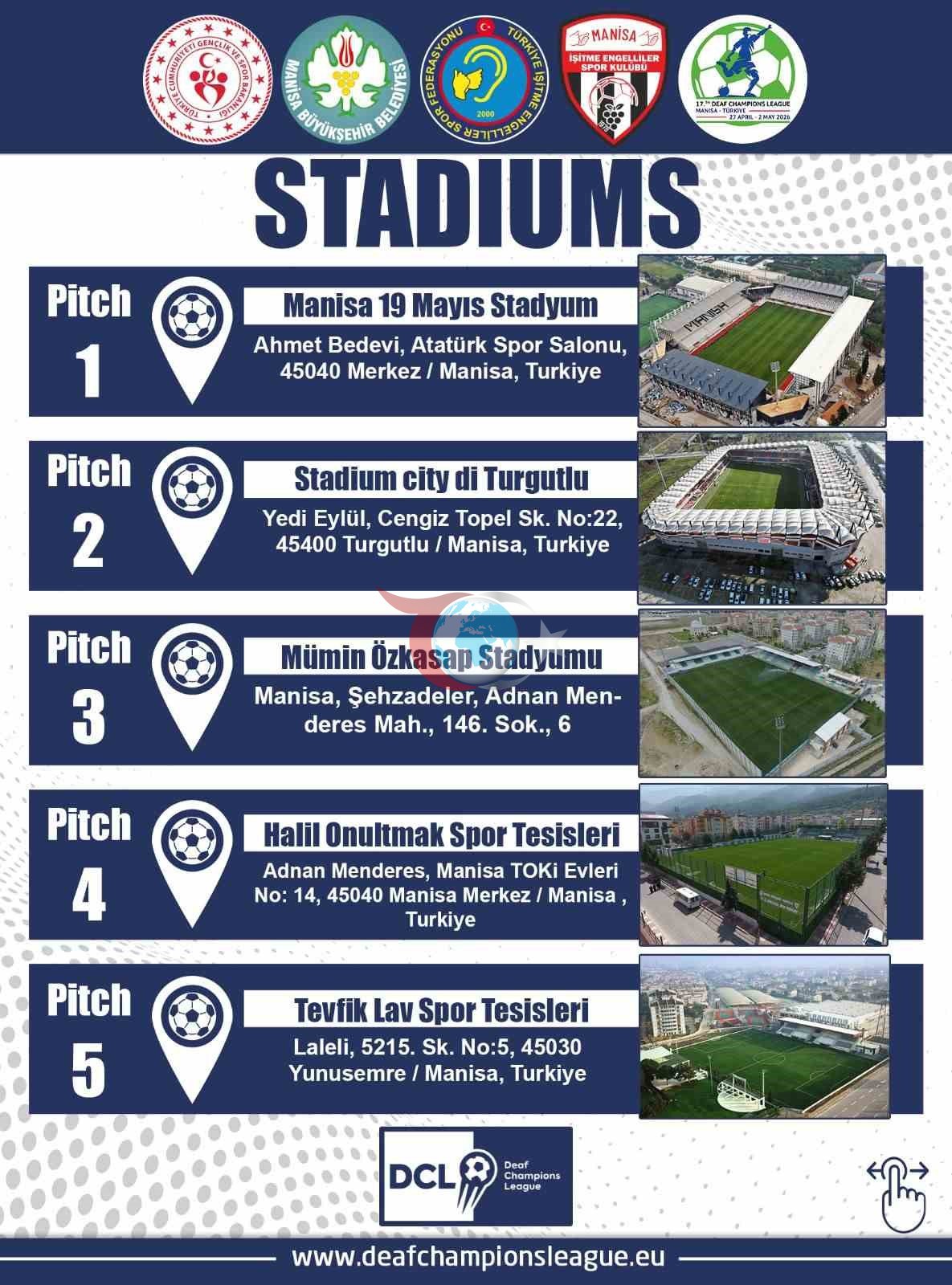 İşitme Engelliler Şampiyonlar Ligi ilk kez Manisa&rsquo;da