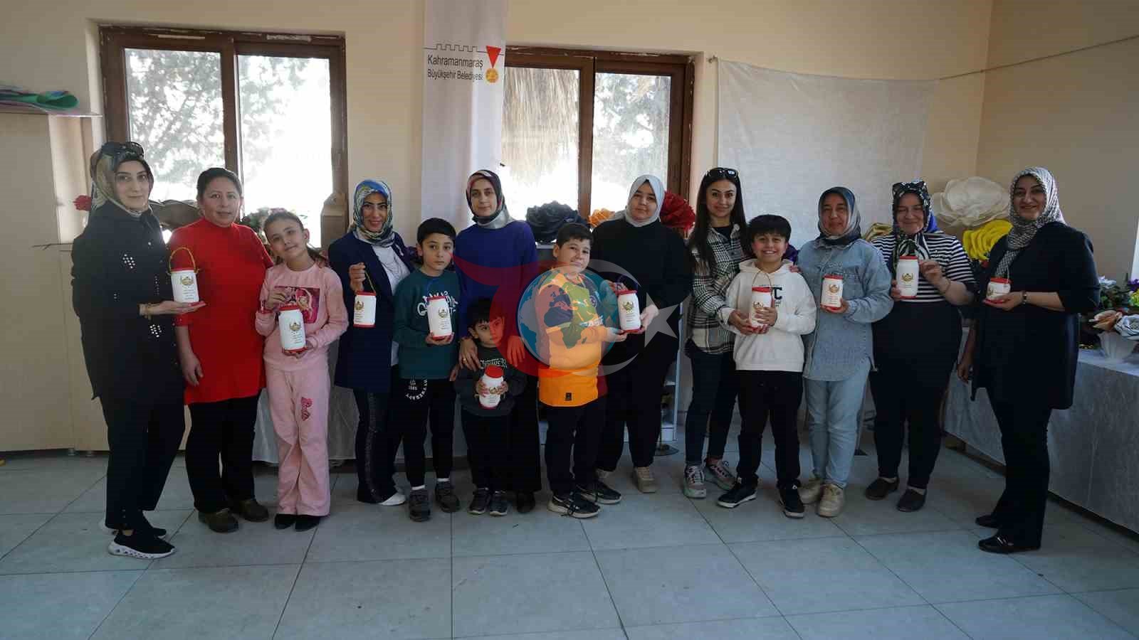 Kahramanmaraş&rsquo;ta çocuklaR Ramazan kandili tasarladı