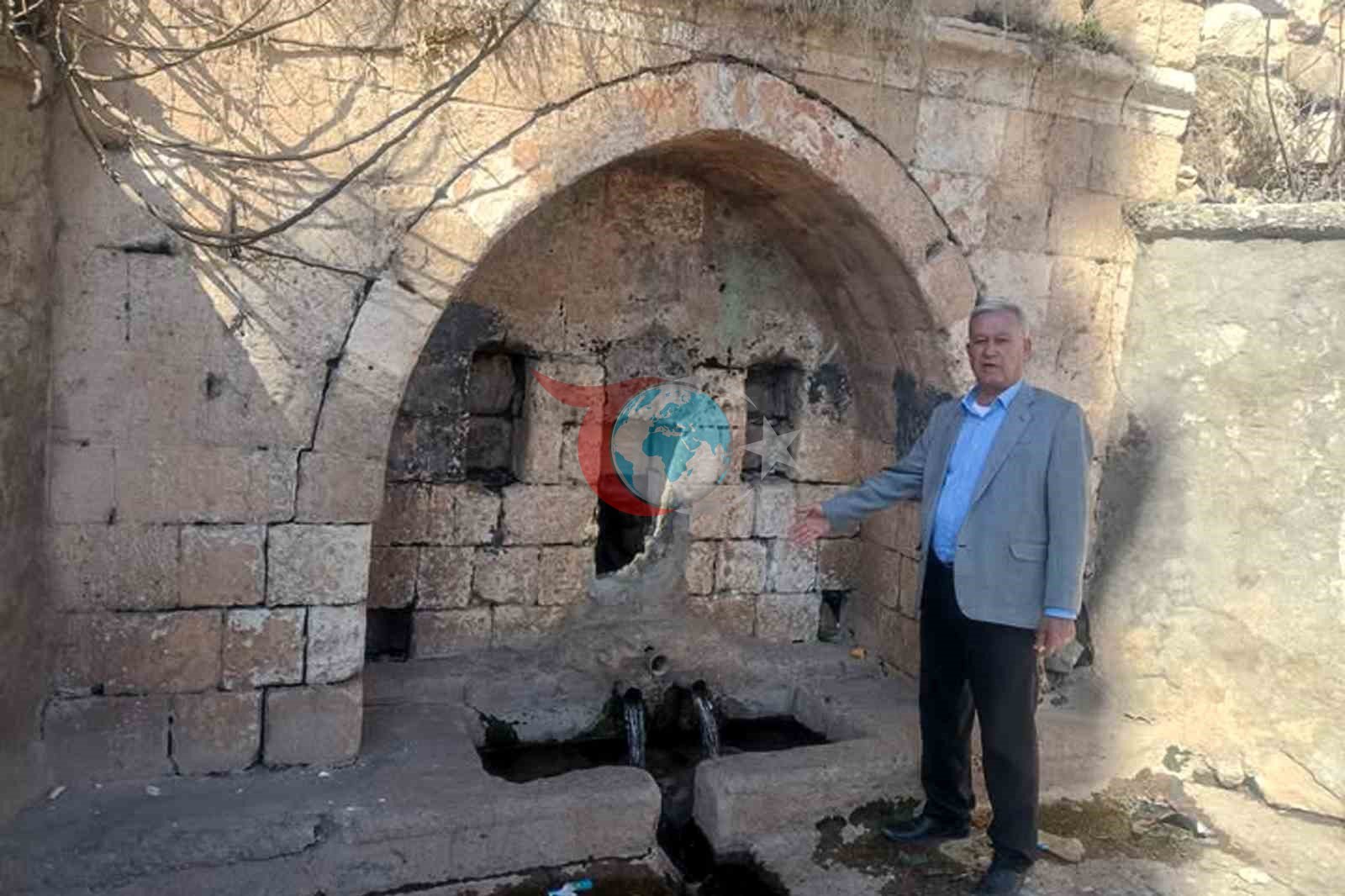 Altun&rsquo;dan Araban&rsquo;daki tarihi çeşmelerde restore talebi