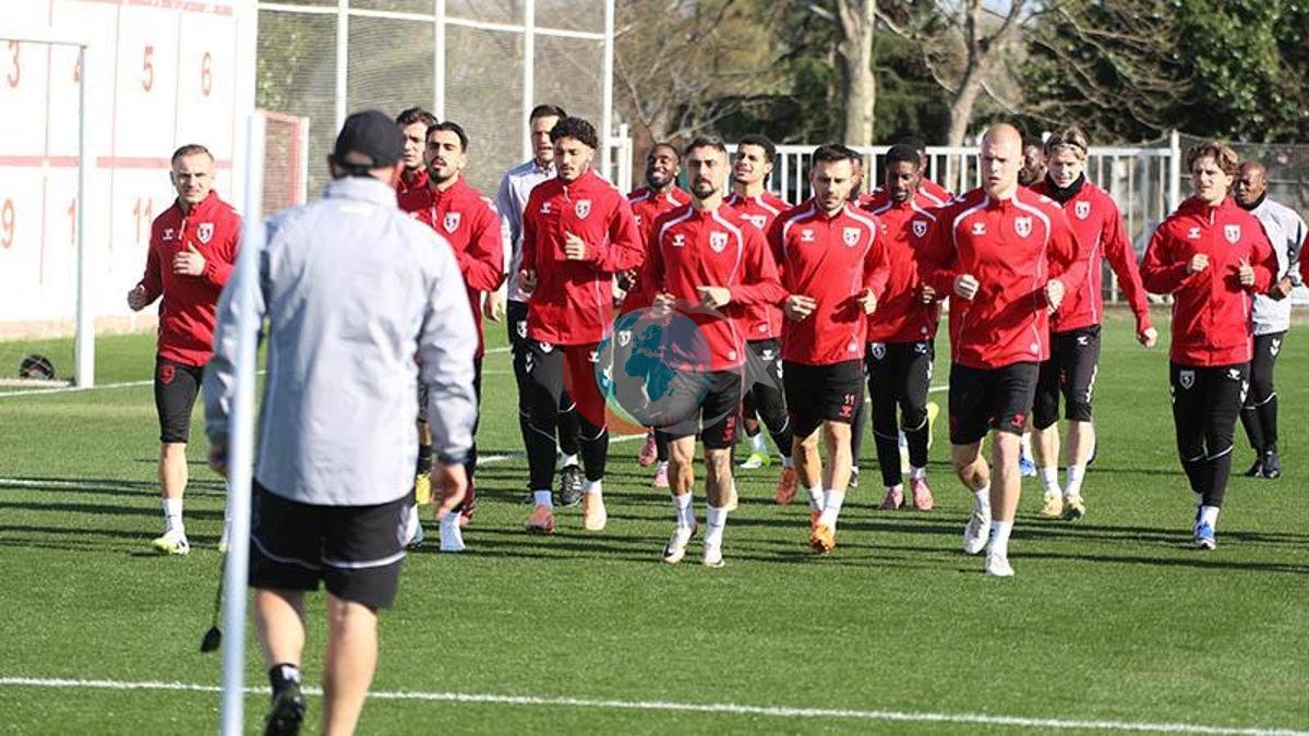 Samsunspor, Rayo Vallecano Maçına Hazır