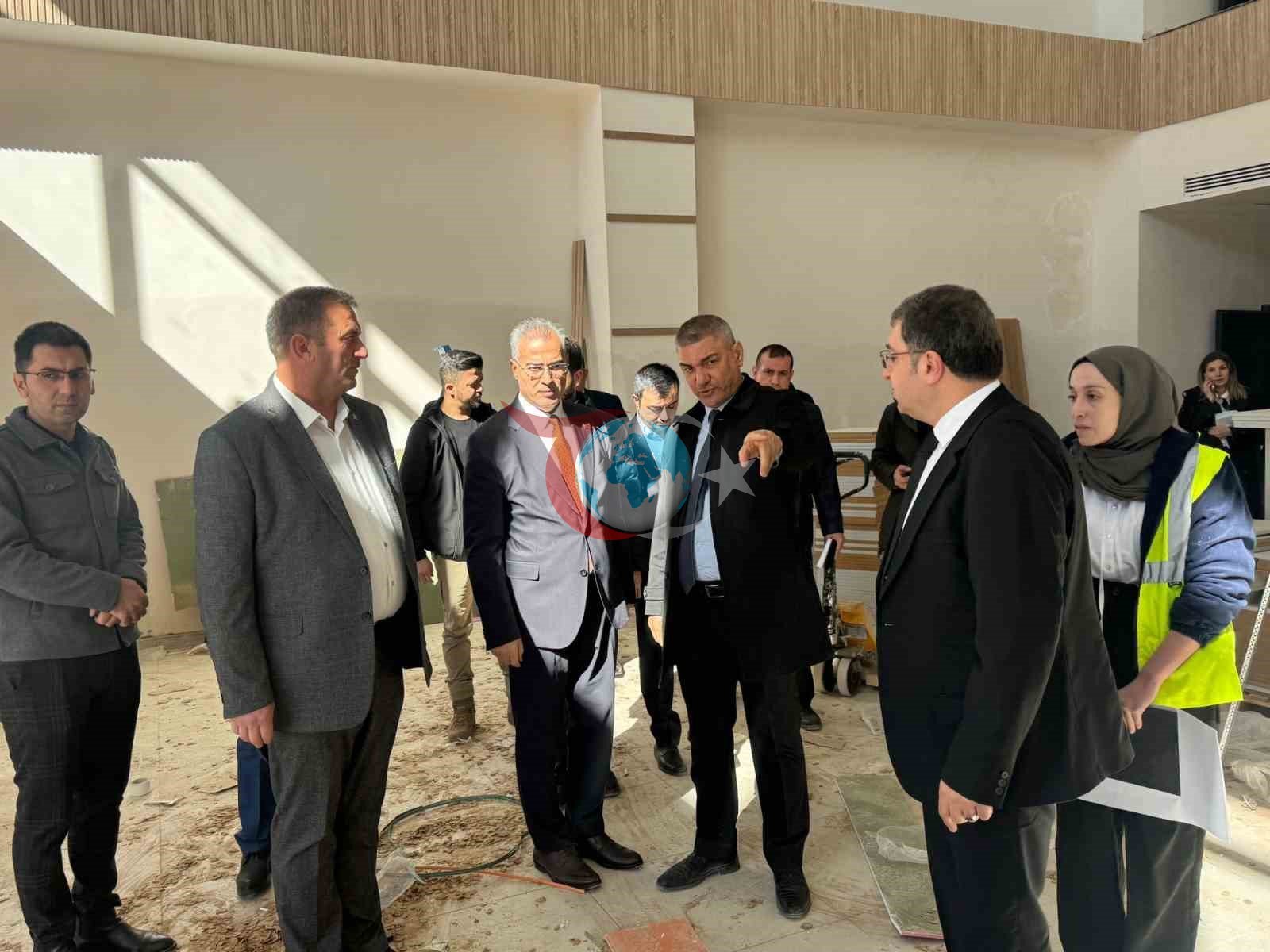 60 yataklı Dicle Devlet Hastanesi&rsquo;nin yapımının yüzde 95&rsquo;i tamamlandı