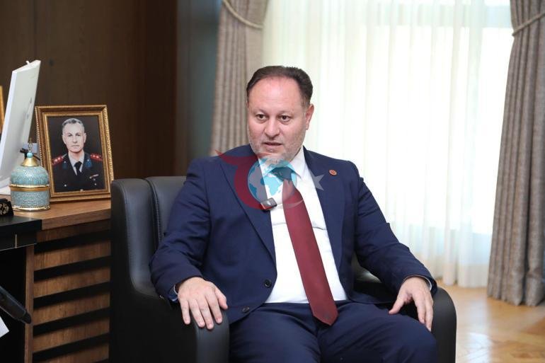 KKTC Cumhuriyet Meclisi Başkanı Öztürkler, MÜSİAD heyetini kabul etti