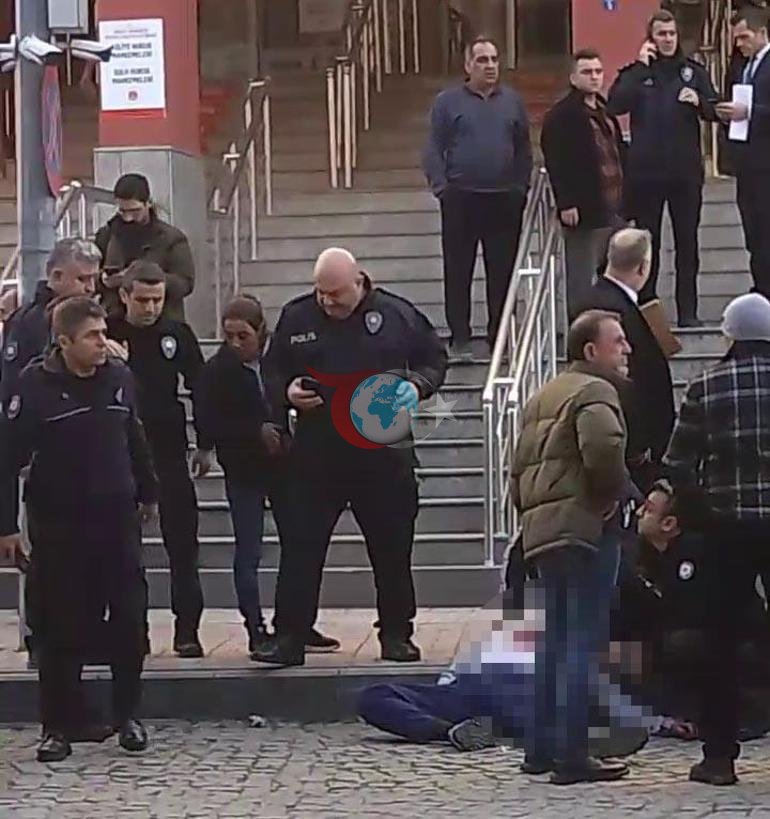 Adliye önünde cinsel istismar cinayeti Boşandığı kocasının arkadaşını kalbinden bıçakladı
