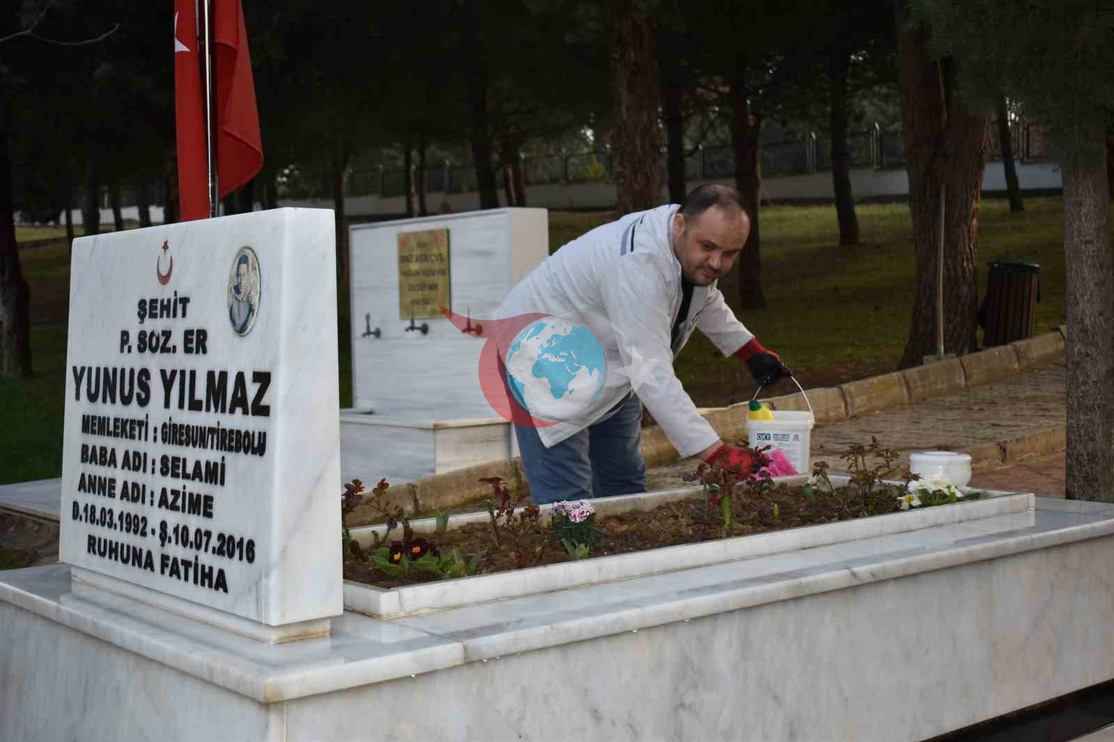 Bursa’da Ramazan boyunca şehitlere vefa ziyaretleri