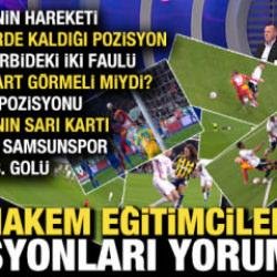 MHK hakem eğitimcileri tüm pozisyonları yorumladı