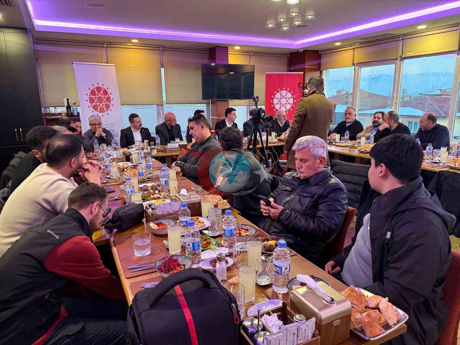 Erzincan basını İletişim Başkanlığı&rsquo;nın iftar programında buluştu