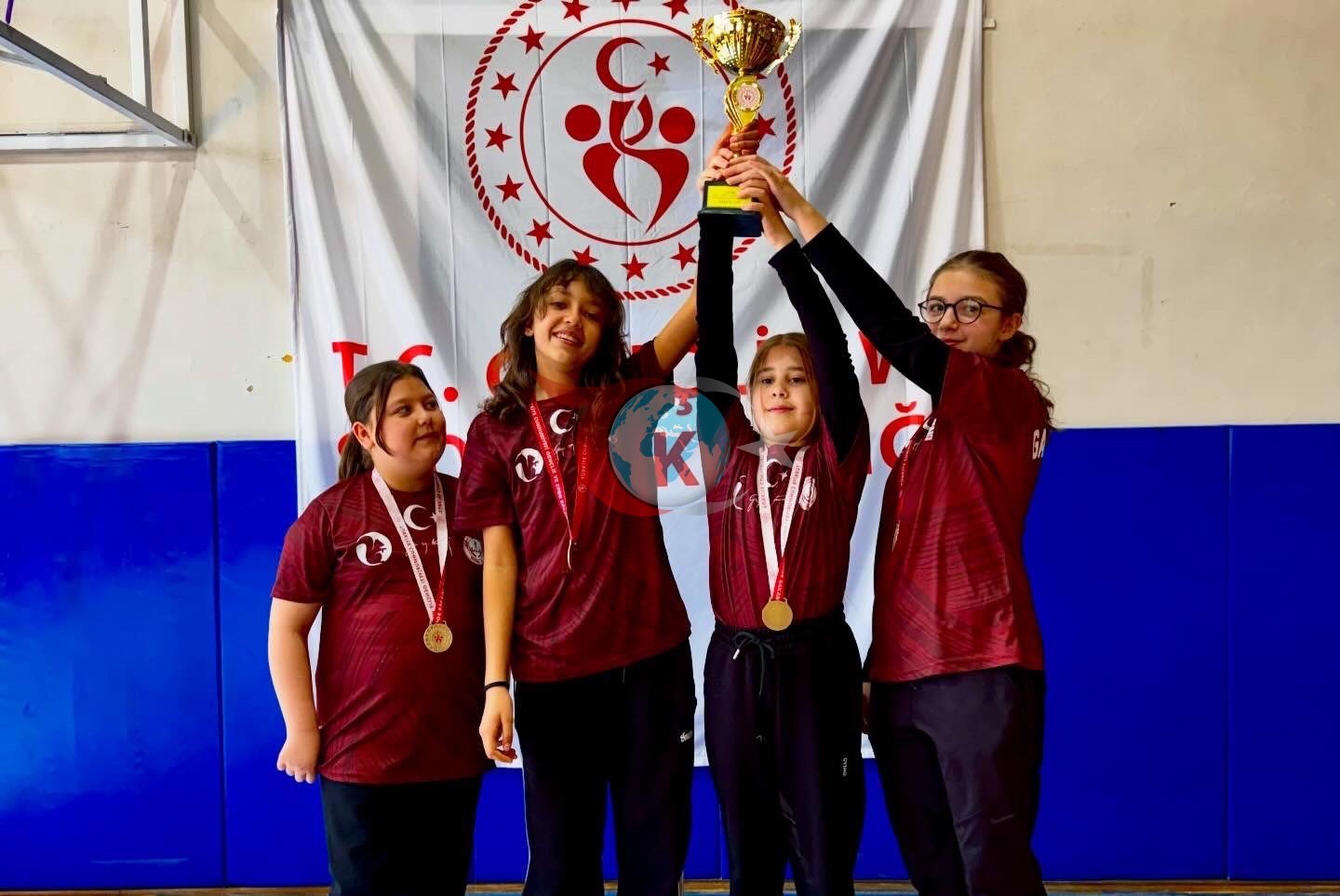 Bilecik&rsquo;te Badminton Küçükler İl Birinciliği müsabakaları tamamlandı