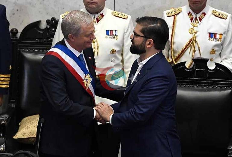 Şilide devlet başkanlığı seçimini kazanan Jose Antonio Kast yemin ederek göreve başladı