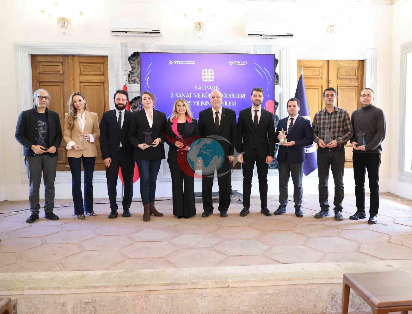 YTÜ SATPARK 2025 yılı sanat ve kültür ödülleri sahiplerini buldu