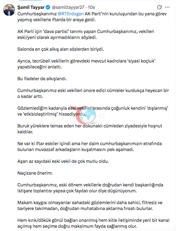 Şamil Tayyar, Ak Parti'deki rahatsızlığı çözümüyle açıkladı - Resim: 0