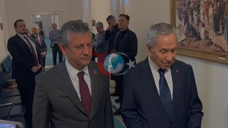 CHP lideri Özgür Özelden Bülent Arınça ziyaret