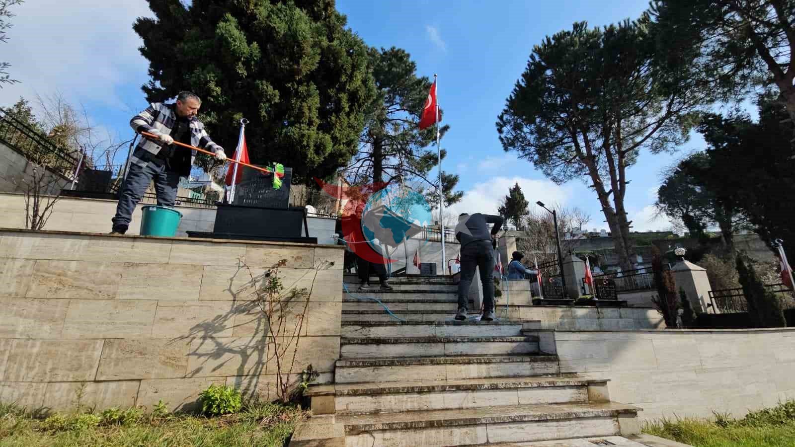 Zonguldak&rsquo;ta şehitliklerde bakım ve temizlik seferberliği