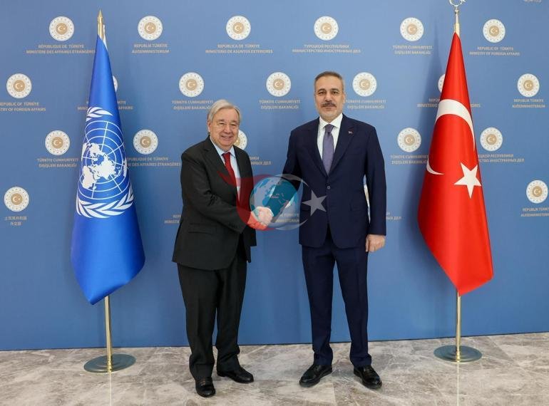 Bakan Fidan, BM Genel Sekreteri Guterres ile görüştü