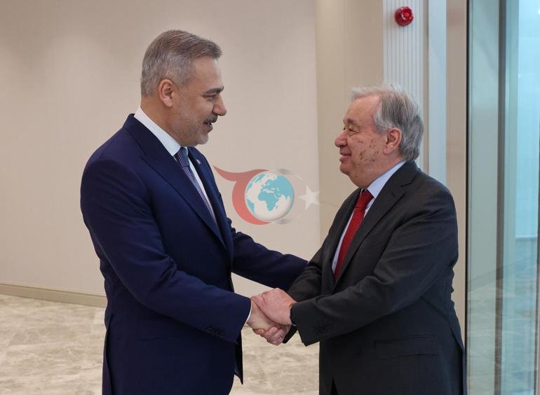 Bakan Fidan, BM Genel Sekreteri Guterres ile görüştü