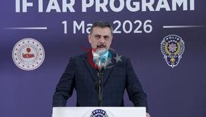 Bakan Çiftçi, Emniyet Genel Müdürlüğü iftar programında konuştu