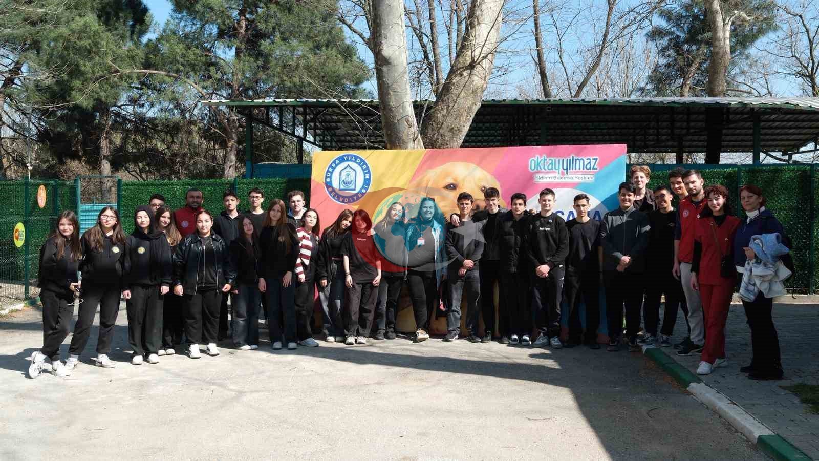 Gençerlerden patili canlara ziyaret