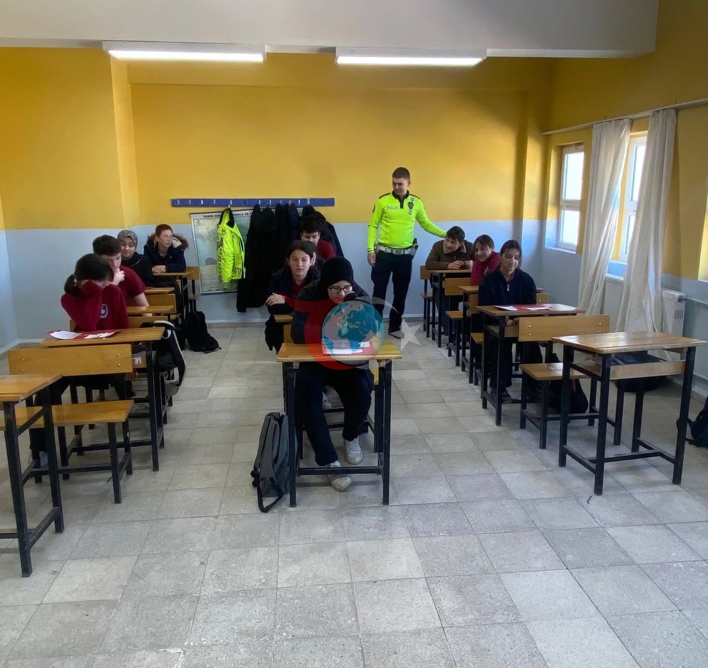 Bilecik&rsquo;te öğrencilere trafik bilinci eğitimi