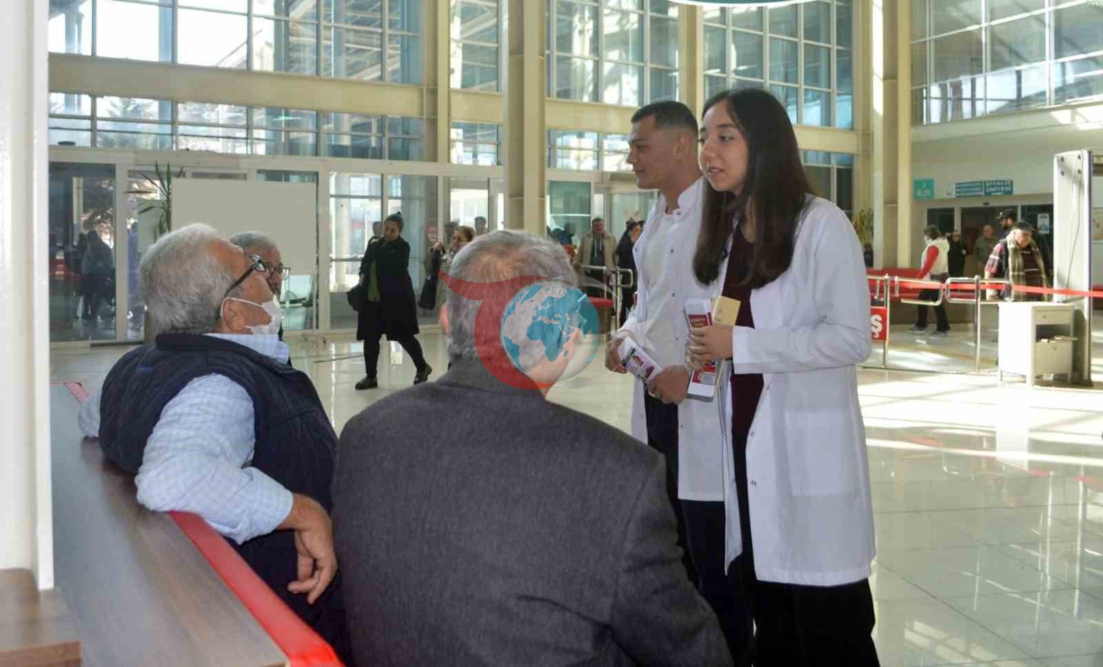 MSKÜ Tıp Fakültesi öğrencilerinden sigara dumanına karşı sosyal farkındalık projesi