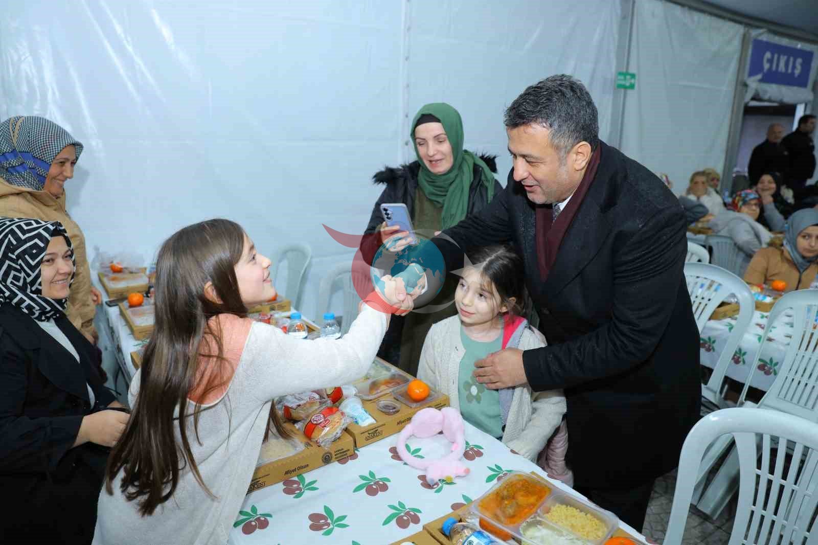 Samsun’da her gün 15 bin kişilik iftar sofrası kuruluyor