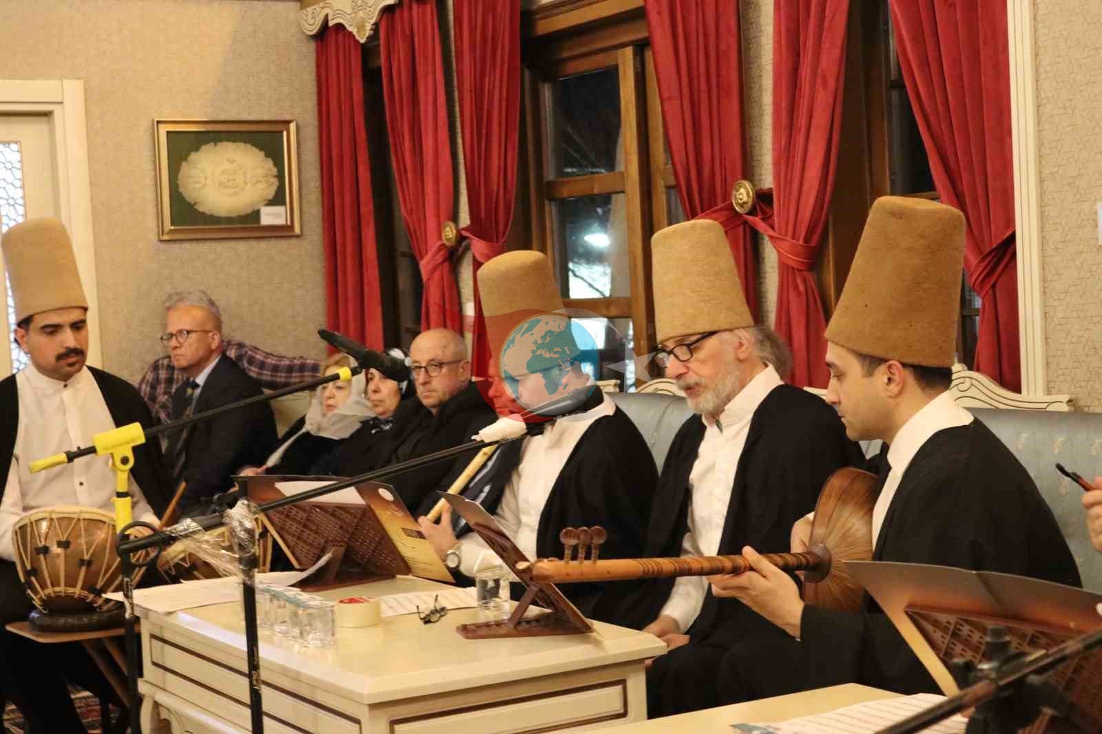 Mevlevi mukabelesi büyüledi