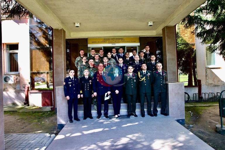 MSB Yönetim Hizmetleri Genel Müdür Yardımcısı Tuğgeneral Toper, Kuzey Makedonya’da
