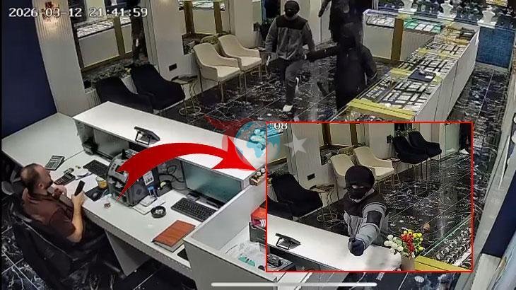 Kuyumcuda Soygun Girişimi: Çay Kazanıyla Karşılık Verdi