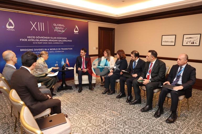 Bakan Kurum, BM Habitat İcra Direktörü Rossbach ile görüştü