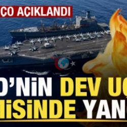 Son dakika: ABD'nin dev savaş gemisinde yangın! Bilanço açıklandı