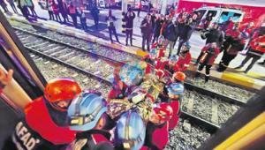 İZBAN’da gerçeği aratmayan tatbikat