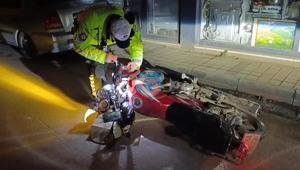 Dur ihtarına uymayan ehliyetsiz motosikletliye 303 bin TL ceza