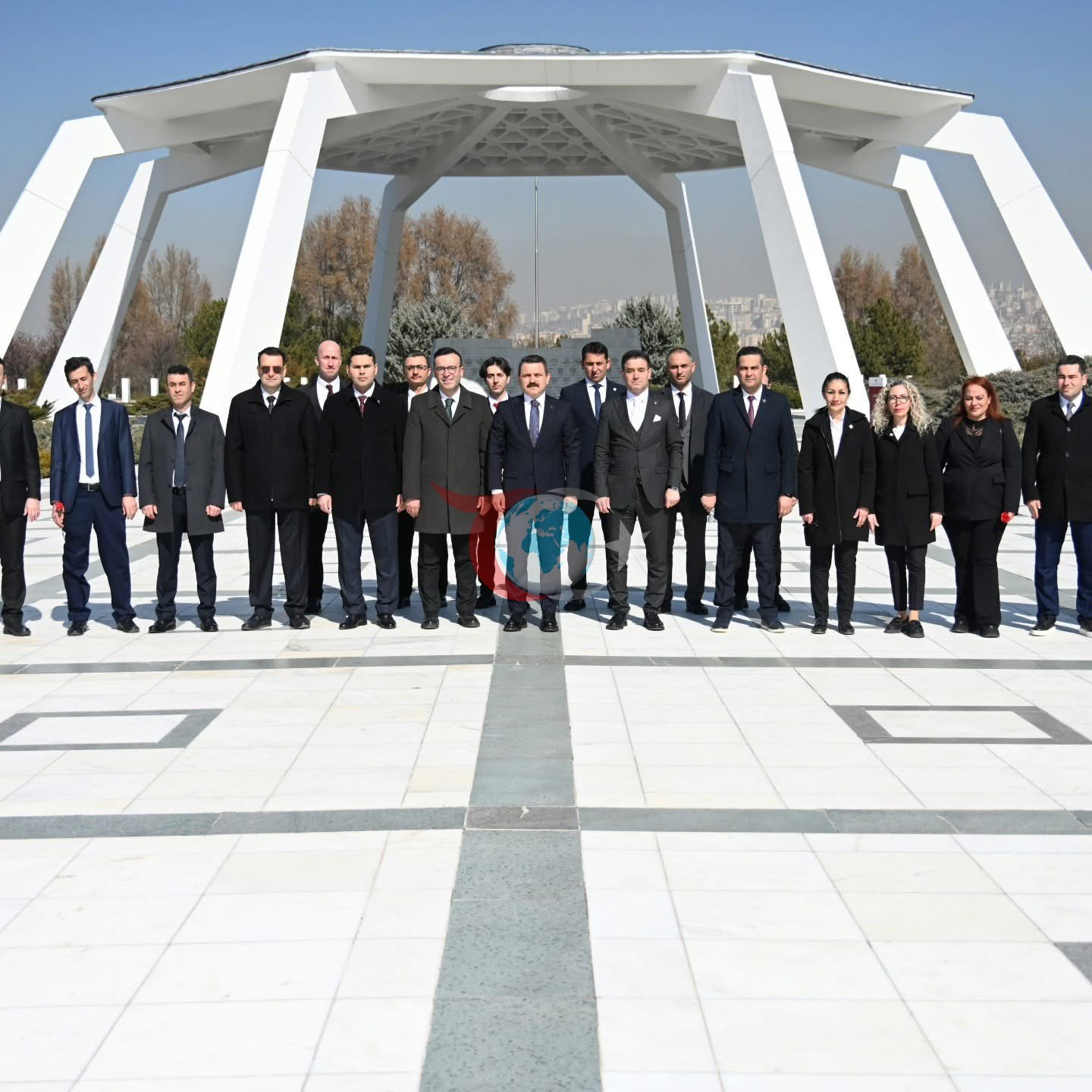 Devlet Büyükleri Anıt Mezarlığı&rsquo;nda Anma Programı Gerçekleştirildi