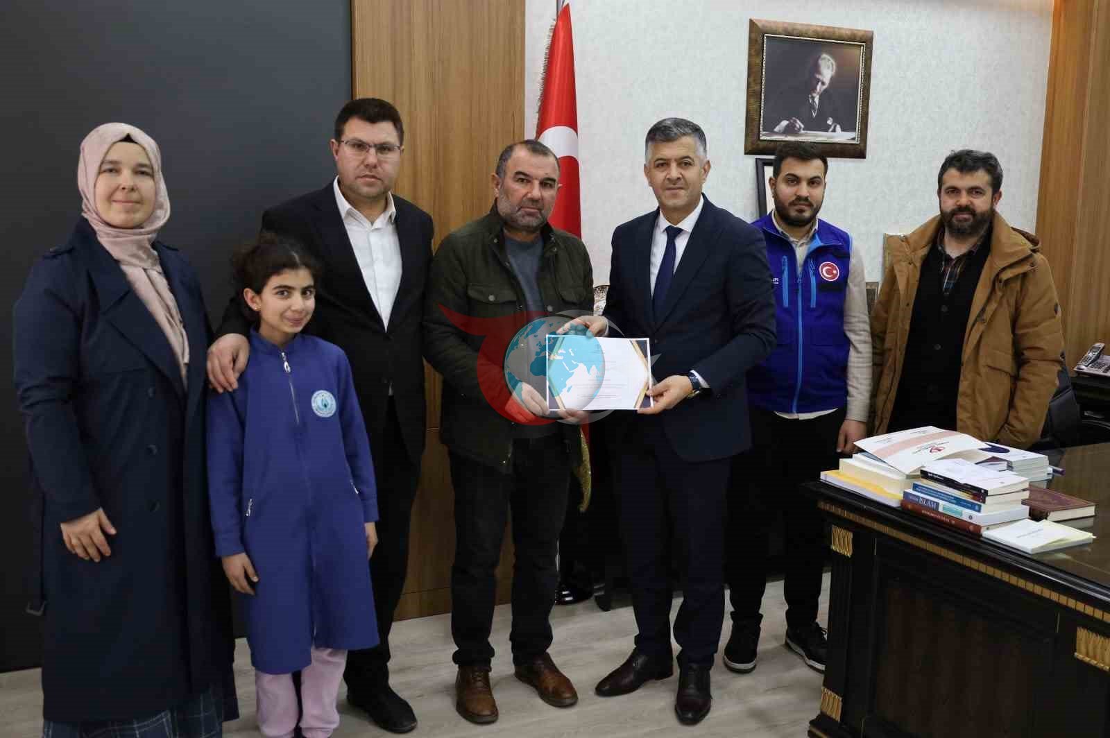 Gaziantep’te imam hatip öğrencilerinden Filistin’e anlamlı destek
