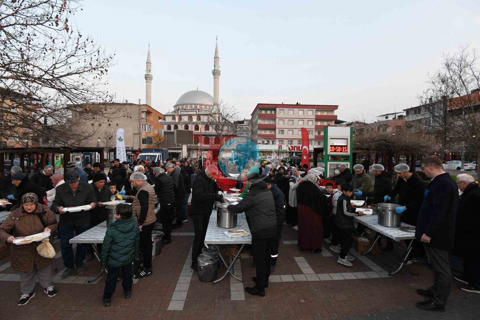 Osmangaziโde Gรถnรผl sofrasฤฑ Baฤlarbaลฤฑโnda kuruldu